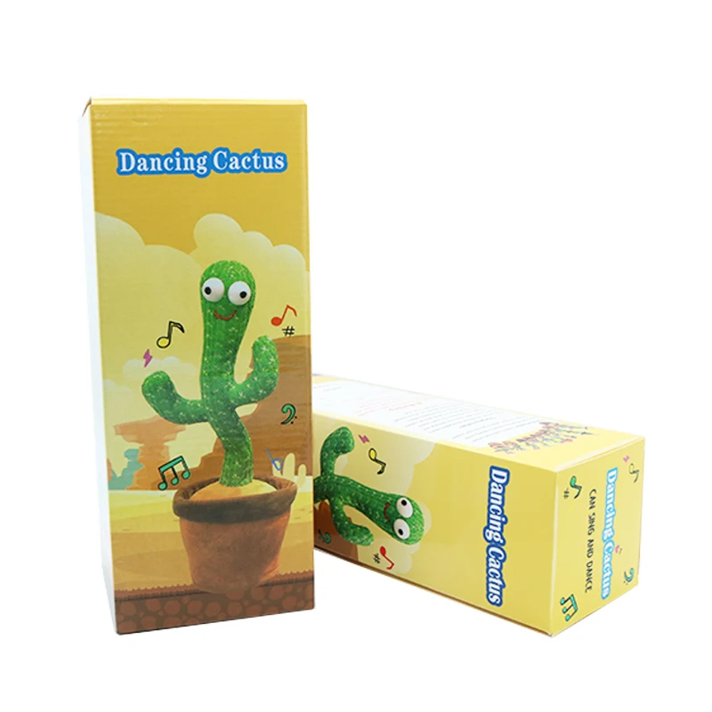 32cm soft plush Electric Twisting cactus toy Talking Singing Music Dancing Cactus Plush Toy
