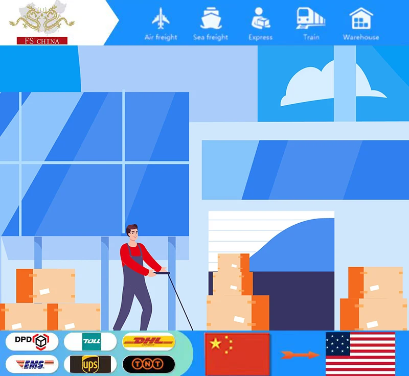 China Top 10 Shipping Agent Cheap Ocean Shipping service from China to USA amazon fba