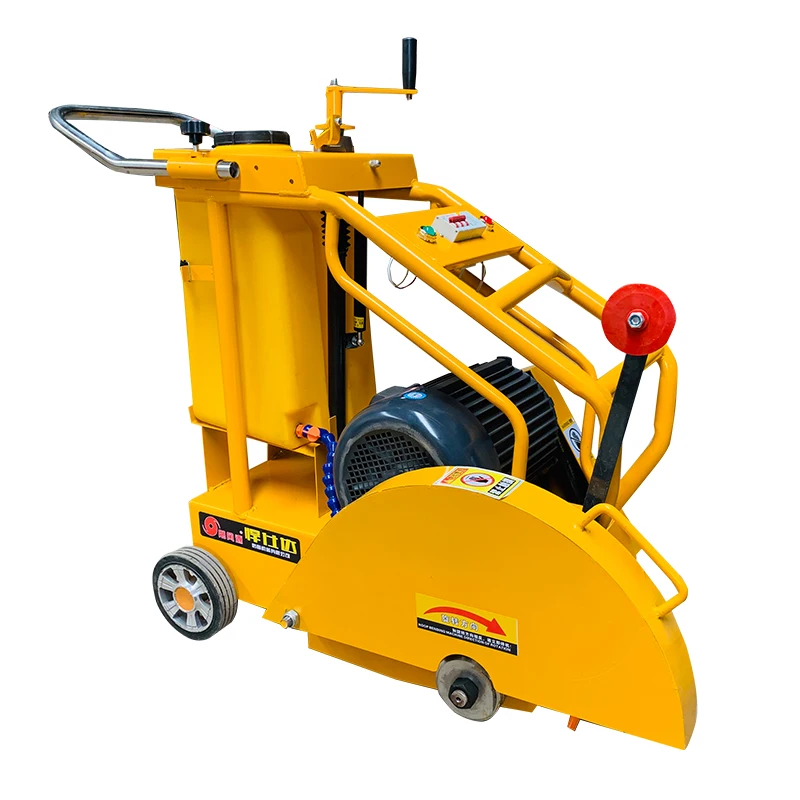 gasoline engine road floor concrete saw cutting machine 180mm depth for sale by factory price
