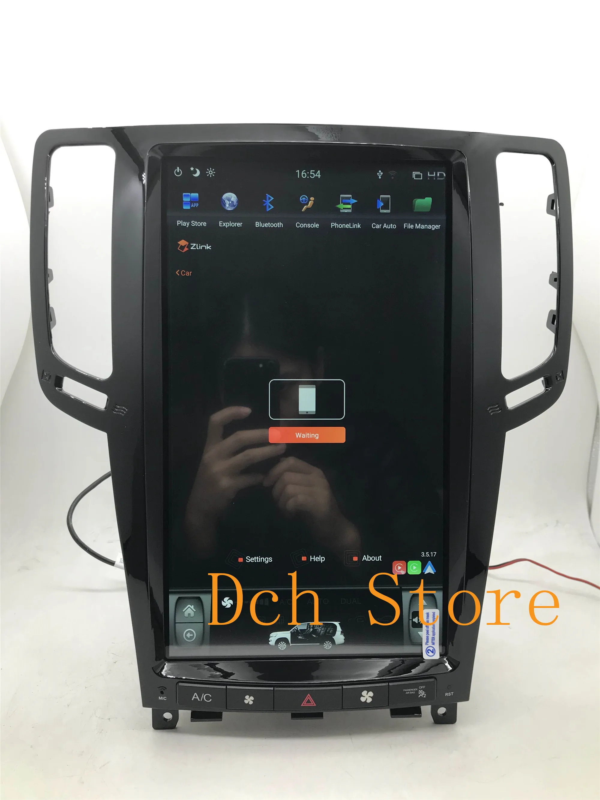 13.6' Vertical tesla style Android 11 Car DVD GPS Navigation for infiniti G25 G37 2007-2013 8G RAM 128G ROM 8 cores G6 RADIO