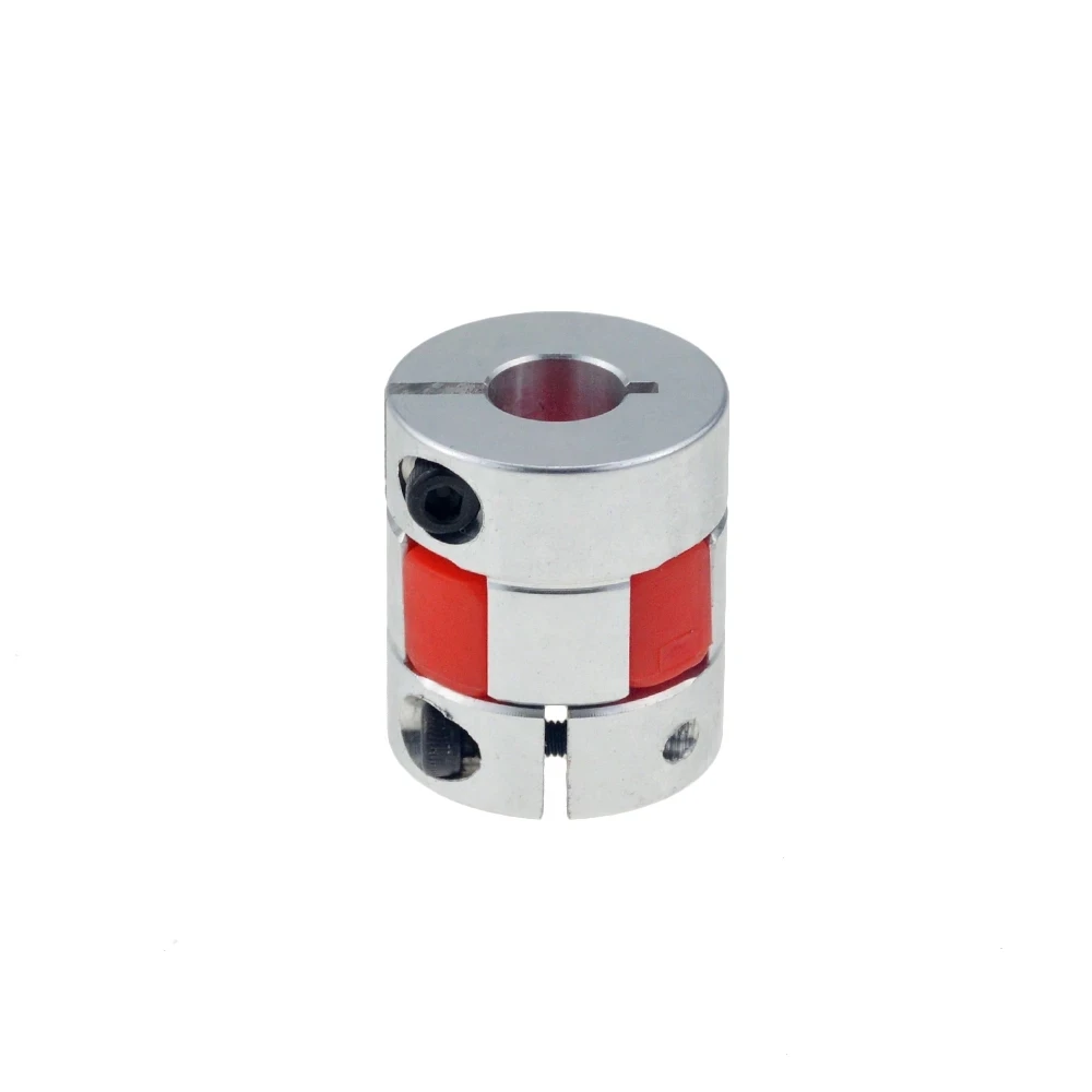 Jaw Coupling D20 L25mm Coupling Stepper Motor 5mm 8mm Plum Shaped Clamp  shaft coupling For Servo Motor