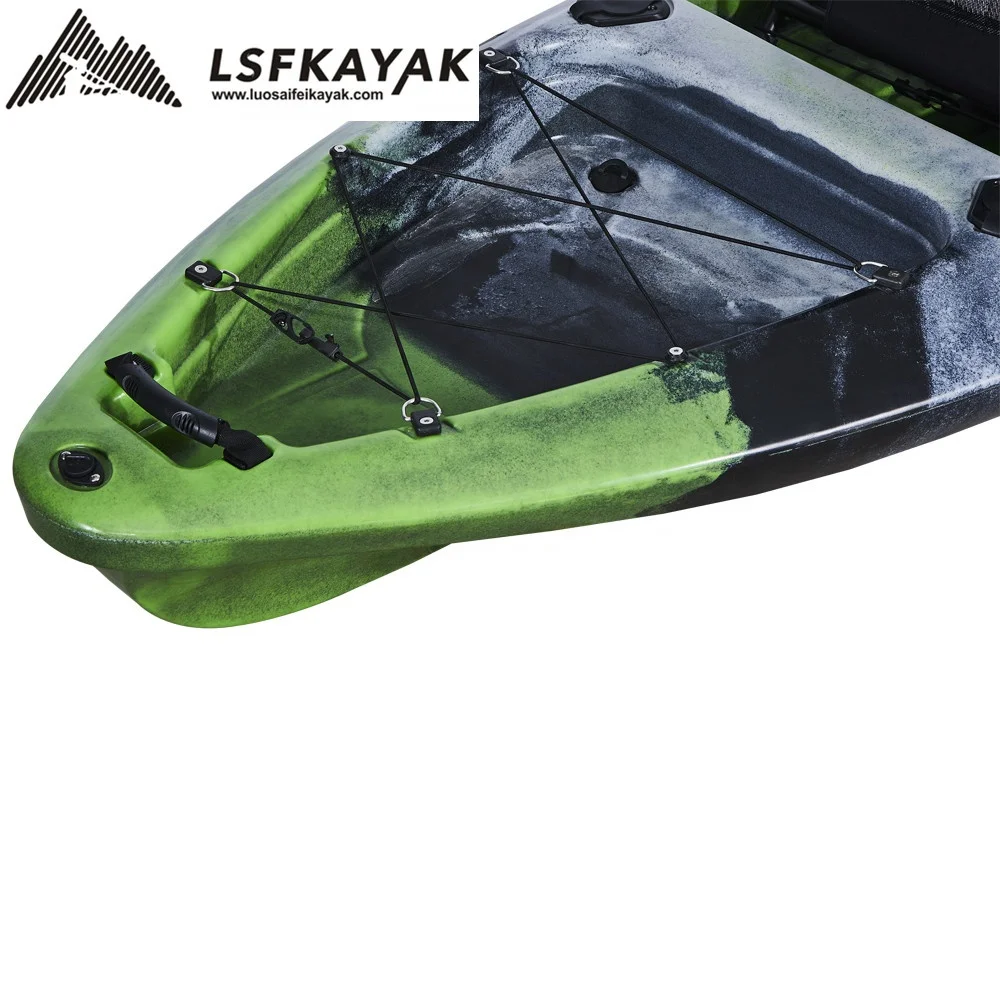 Одноместное кресло в форме яйца одного человека 10FT сверху сидение для рыбалки, каяк линейный полиэтилен низкой плотности (LLDPE Пластиковый каяк для продажи