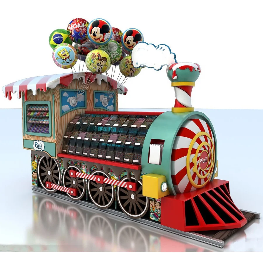 Perfect Toy Kiosk Candy Retail Showcase For Shopping Mall