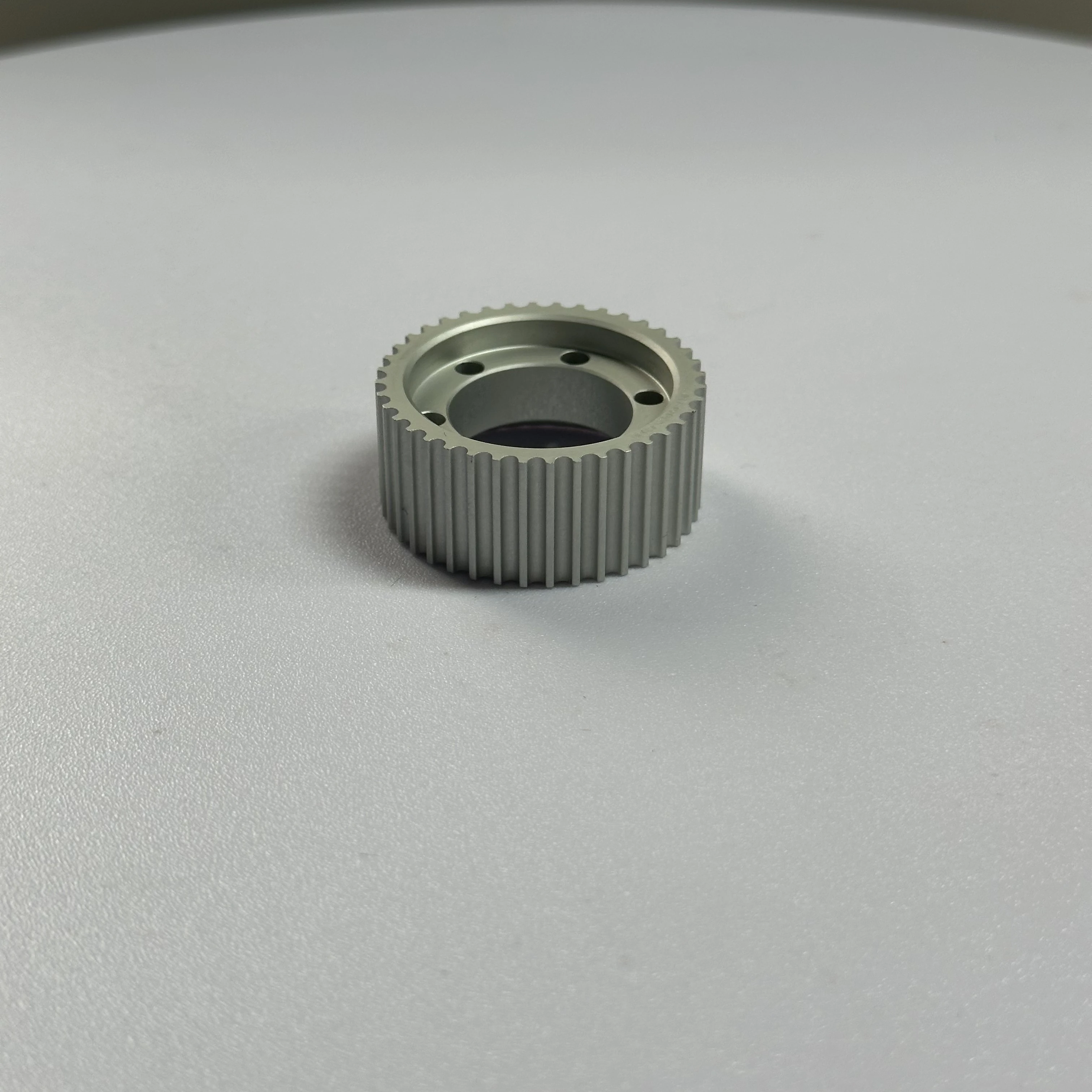 Unique Design High Quality 40 Teeth Aluminum Natural Anodizing Timing Belt Pulley for Machinery