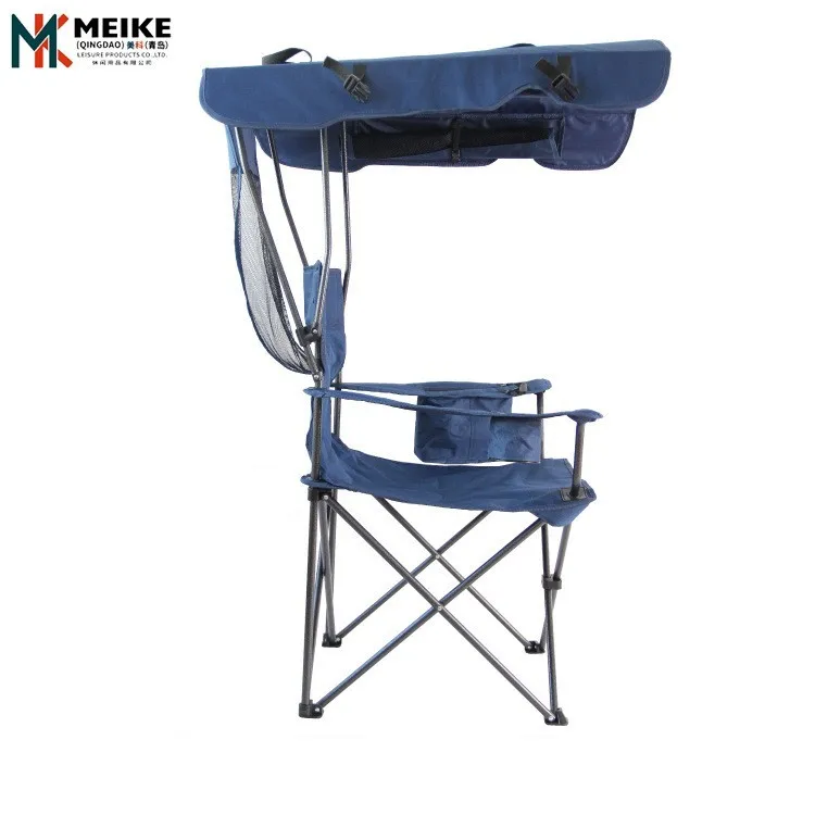 Outdoor Collapsible Travel Ultra Light Camping Lightweight Picnic Folding Chair With Canopy
