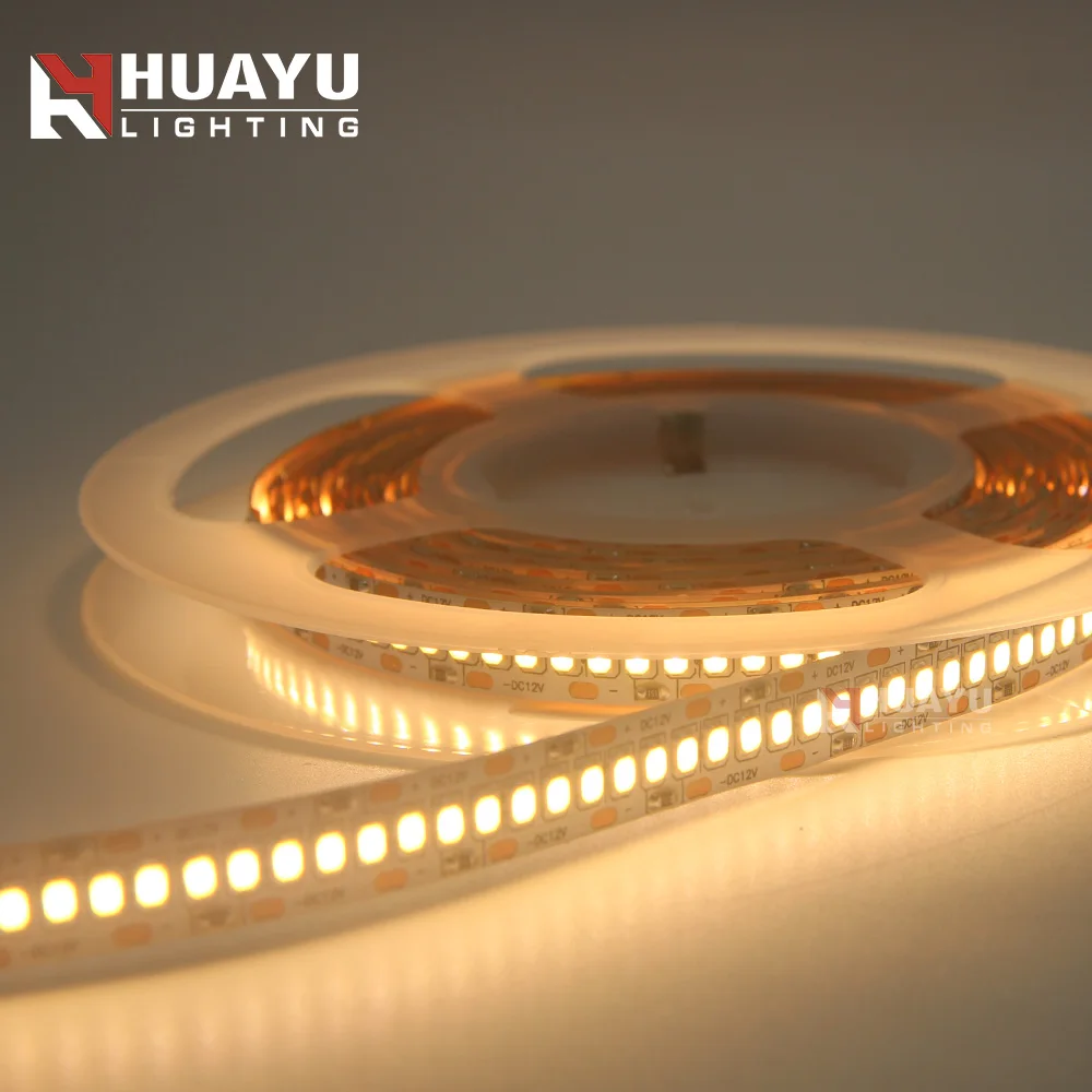 Hot Selling 240leds/m 12V 24V SMD 2835 2700 to 6500K 19.2W Warm White Natural White Cool White Led Light Strip
