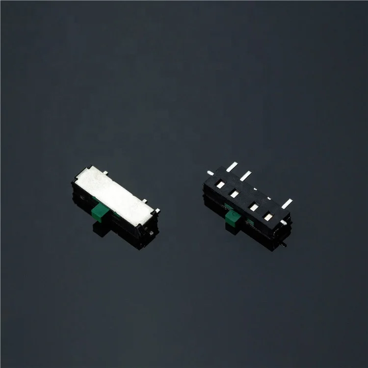 SMT mini toggle switch 1p2t slide switch 2 positions mini two ways reset switch with ROHS