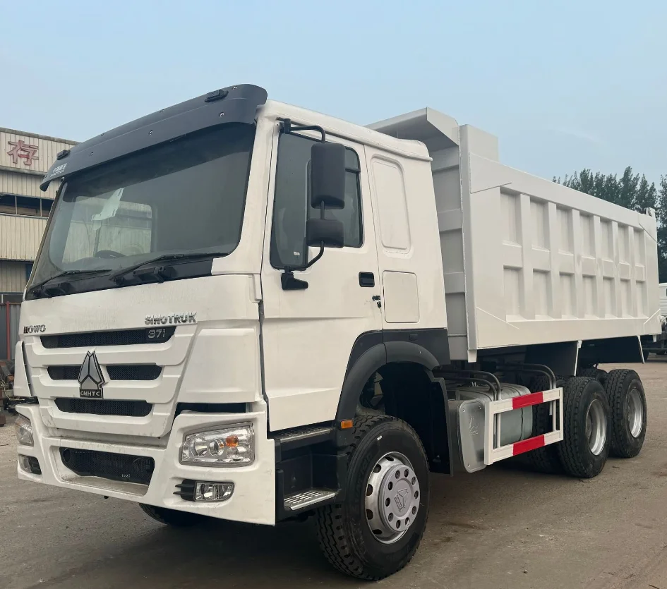 JINMA Heavy Duty Sinotruck Howo Dump Truck Camion 6x4 10 Wheeler 336 371 Hp 40 Ton Tipper Used Dump Truck