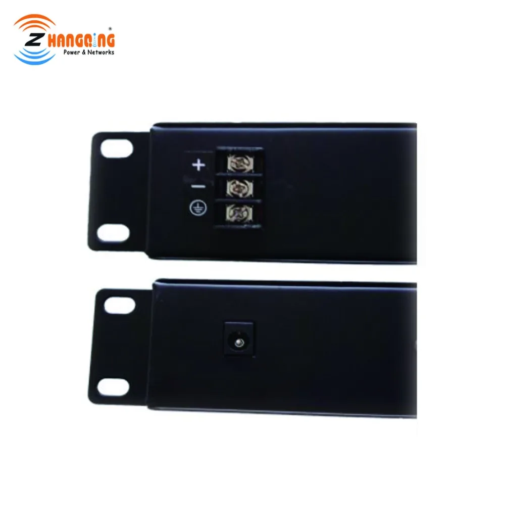 Multiport Rack Mount PoE Injector 24 Port 100Mbps PoE Panel Shiled Passive PoE Injector 24V or 48V for CCTV Camera