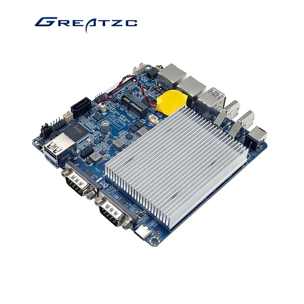 Onboard j4125 CPU 12 x 12 Nano Itx Fanless NUC Motherboard