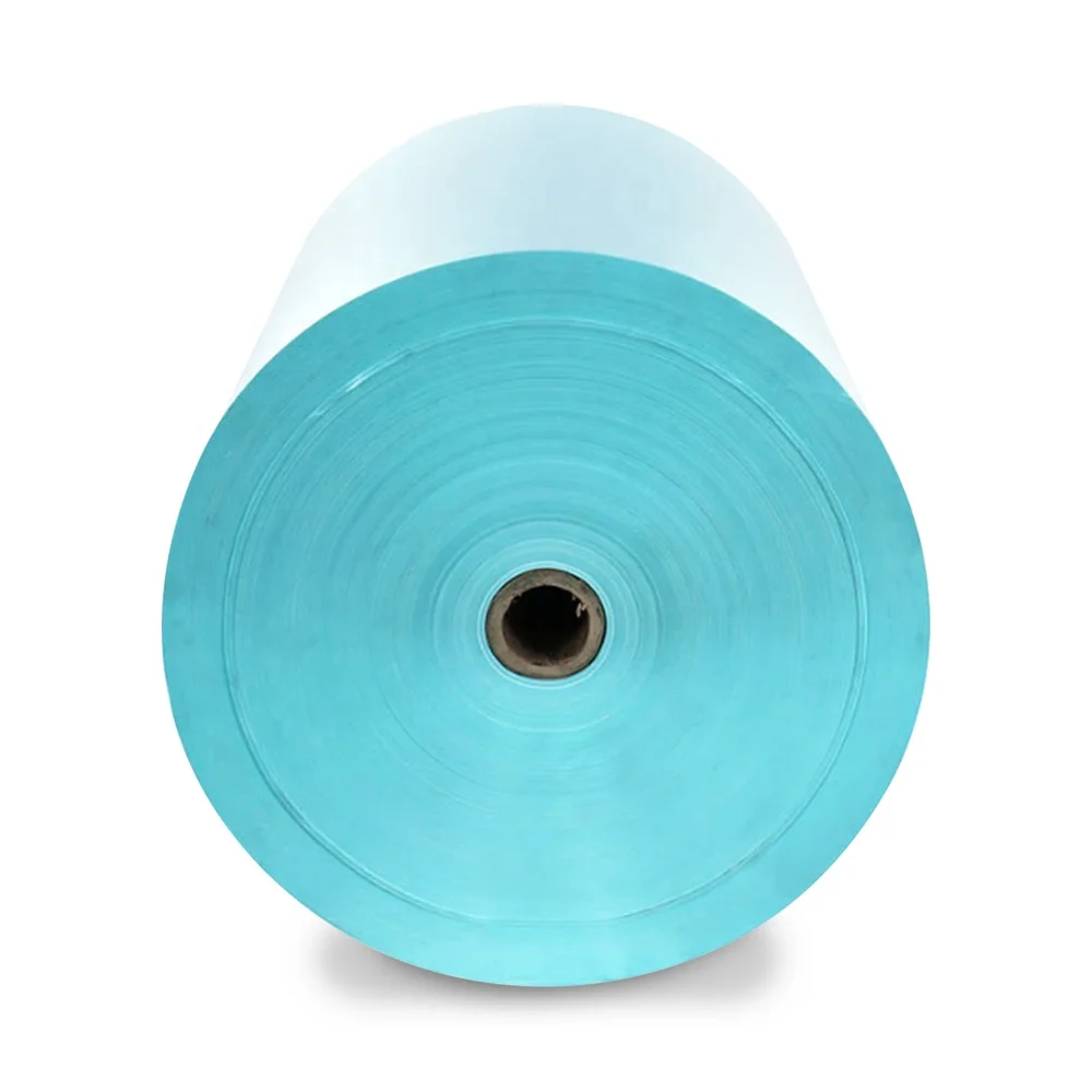 White Blue Yellow Glassine Silicone Release Paper Rolls Suppliers Silicone Coating Paper Roll Silicone Paper Jumbo Roll