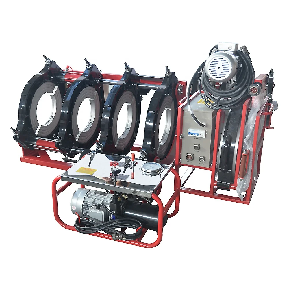 
280mm-450mm Polyethylene HDPE PE Pipe Hydraulic Butt Fusion Welding Machine 