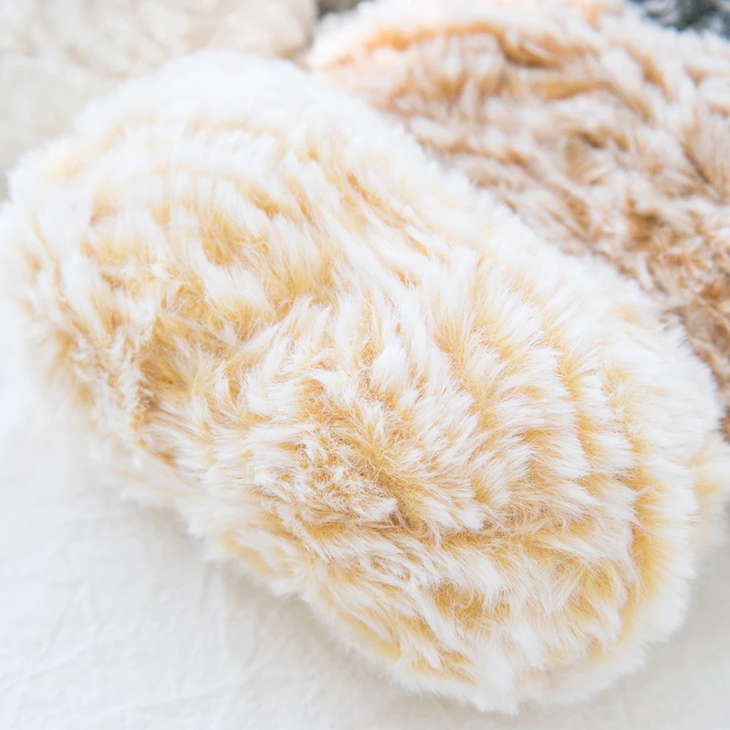 Yarncrafts Trendy Imitation Rabbit Fur Fluffy hand knitting crochet chunky knit yarn