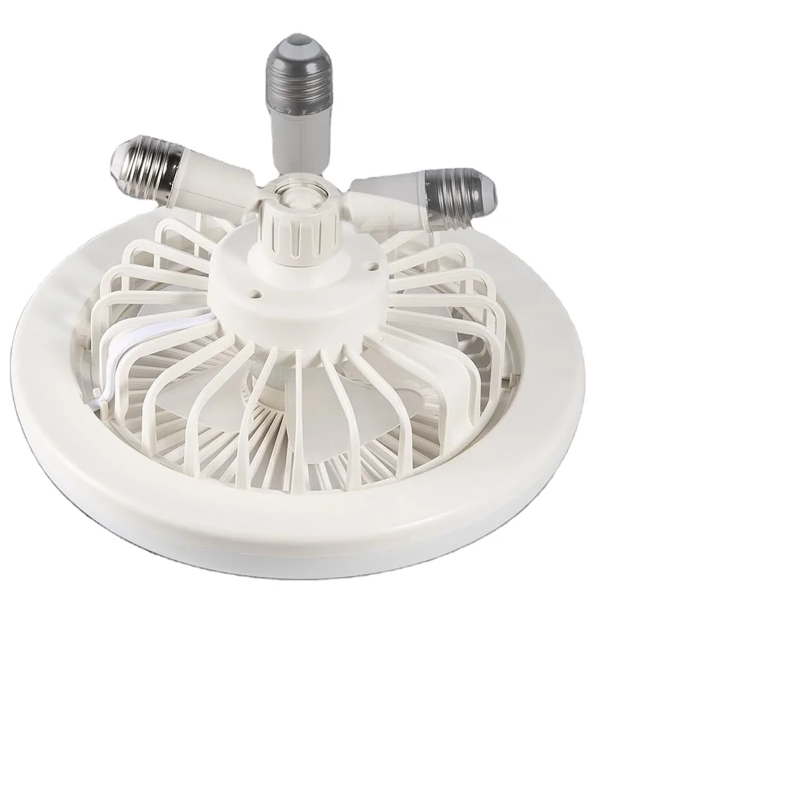 Enclosed Ceiling Fan with Light and Remote Small  Bladeless Ceiling Fans
