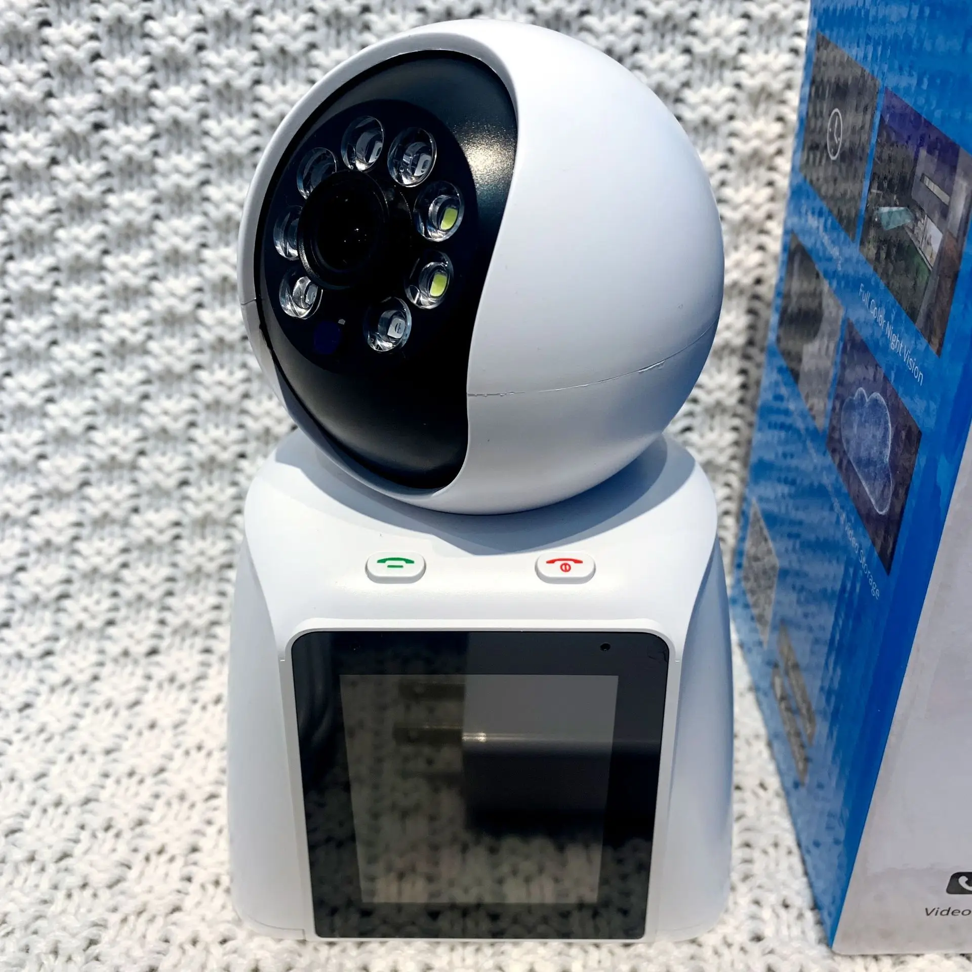 Look at APP ai two-way visual surveillance camera home mobile phone remote HD video intercom camera head display