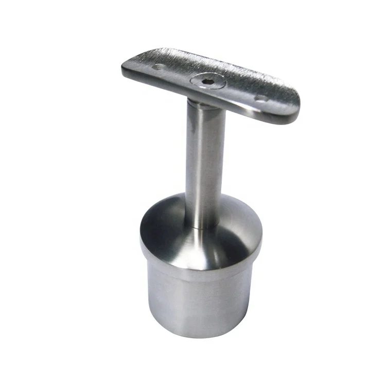 Stainless Steel Fixed Straight Saddle Hand Railing Bracket