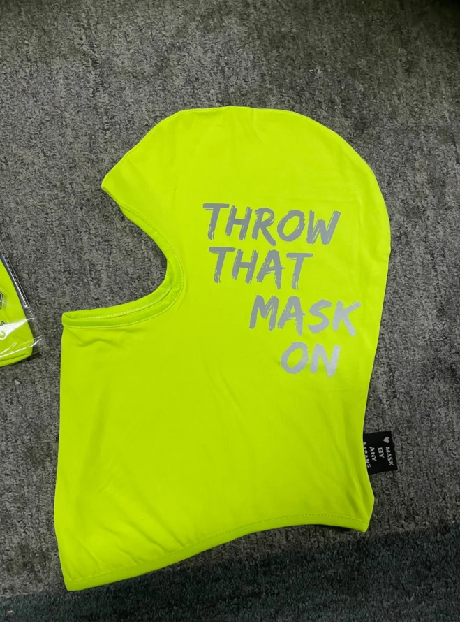 Балаклава на заказ для катания лыжах ветрозащитная Полнолицевая Лыжная маска впитывающая пот дышащая накладка шлем