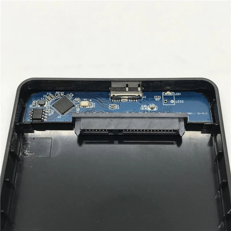В наличии 2 5 пластиковый корпус внешнего жесткого диска SATA USB жесткий диск Поддержка ТБ 4 0/3 0 HDD