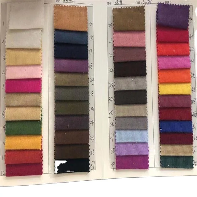
Corduroy fabric cotton 16 elastic fabric clothing 