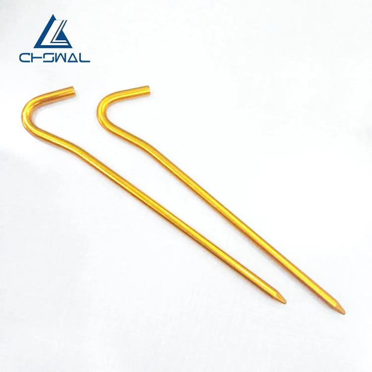 Outdoor camping aluminum tent peg