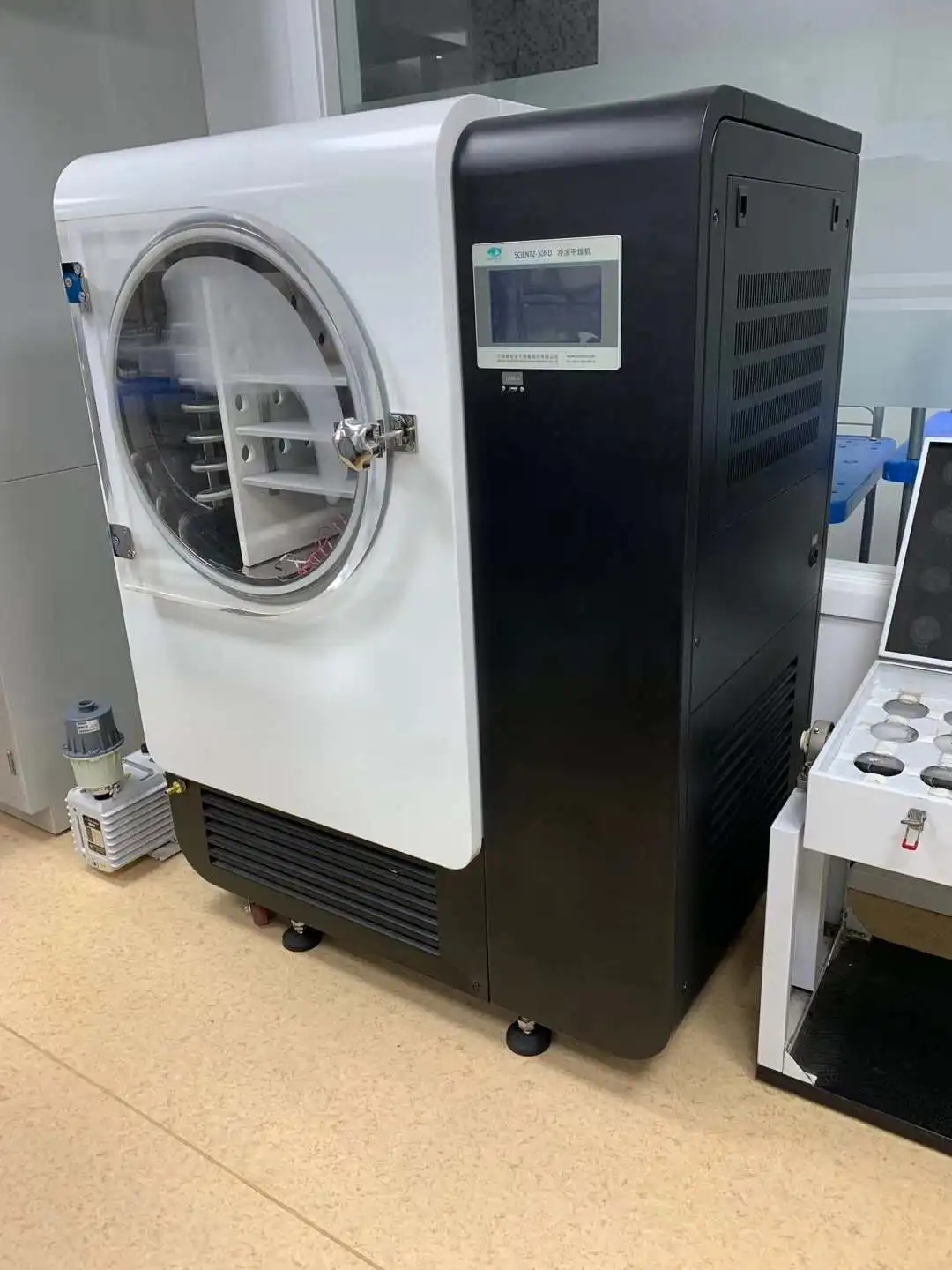 Top-press laboratory  freeze dryer for vaccine reagent with CE