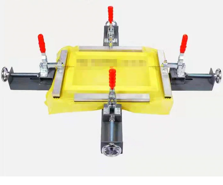 Manual silk screen stretching machine easy silk screen mesh stretcher for screen printing machine