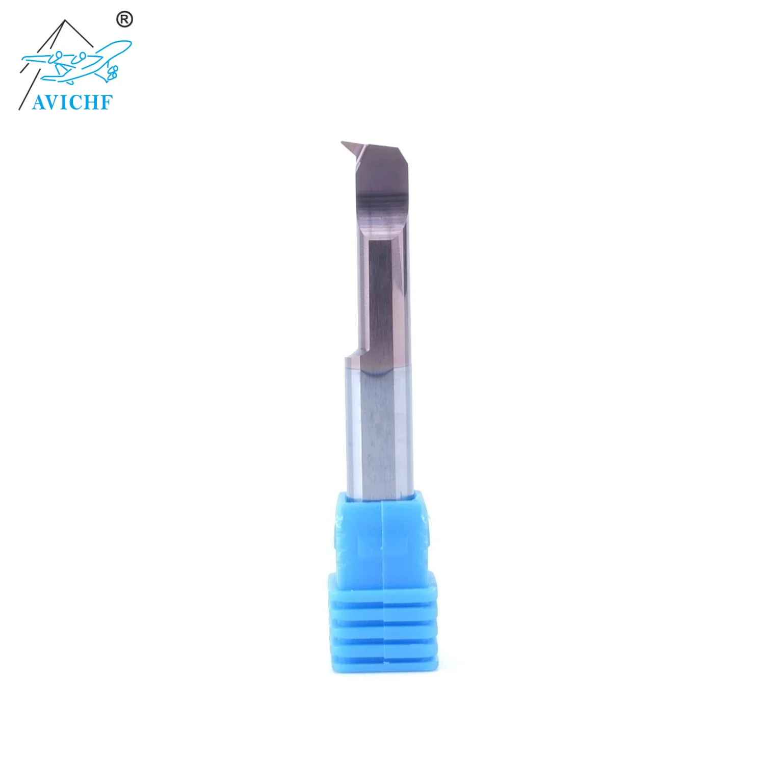 AVICHF MQR Carbide Miniature Diameter High Precision Boring Tool CNC Small Diameter Boring Bar (Bar Diameter 2mm-8mm)
