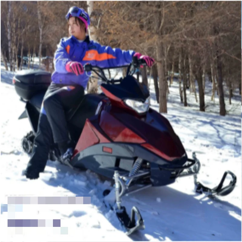 Winter snowmobile made in China, the maximum degree of up to 70km/h with a gearbox for Snowmobile