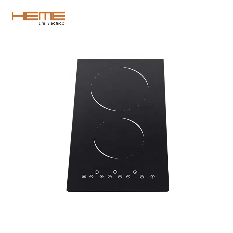 OEM Easy Cooking Black Ceramic Glass Sensor Touch 2 Burners Ceramic Hobs With CE CB Certification