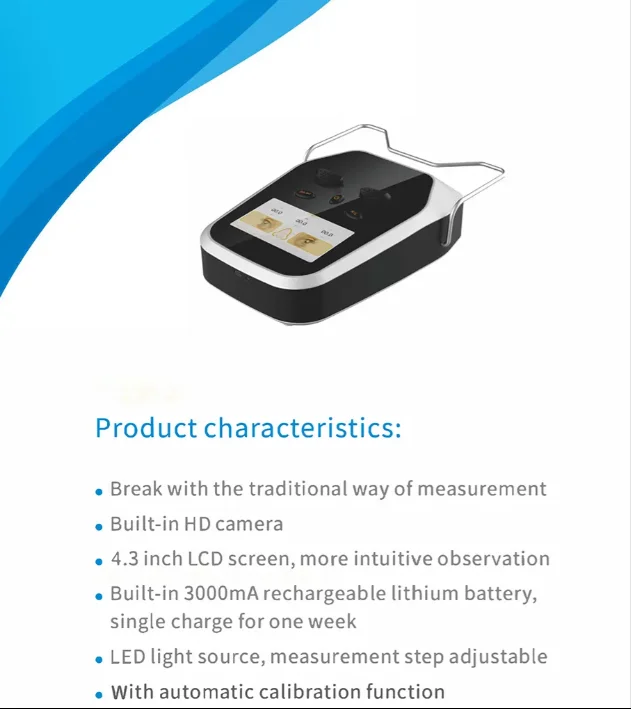 AMAIN Best Optometry Equipments Eyes Pupil Distance Meter Digital PD Meter Pupilometer