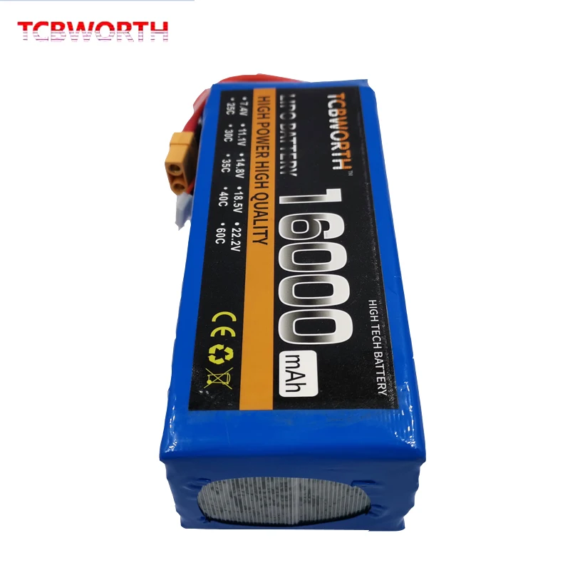 5000 циклов аккумуляторная 11,1 литий ионный аккумулятор 2s 3s 4s 5s 6s 16000mAh литий-полимерный 30C 20C 1006 г литий-полимерным аккумулятором RC пакет