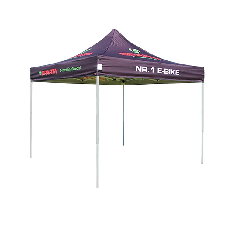 Outdoor Advertising Stretch Tent Dye Sublimated Trade Show Canopy Waterproof Pop Up Gazebo tent 3x3m(10x10ft)