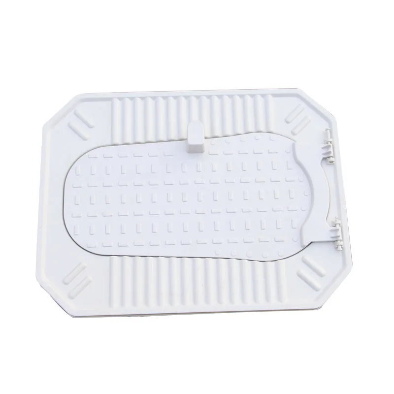 
sanitaryware turkish toilet white color squatting pan floor standard toilet size squatting pan for sale 