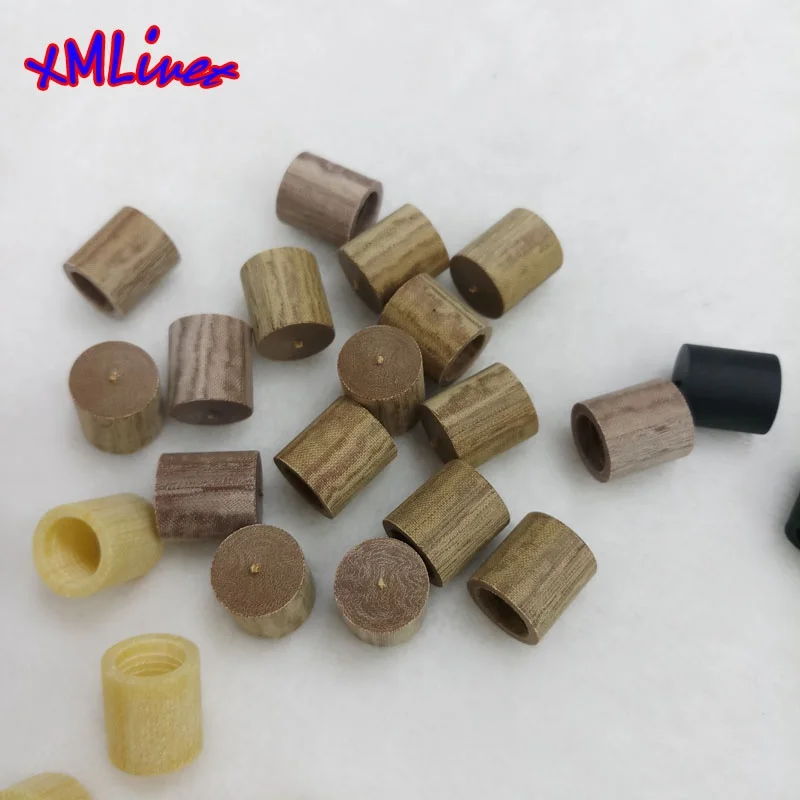 Customized colorful blue/yellow/black/brown G10 jump and break cue ferrules bakelite billiard cue ferrules wholesale