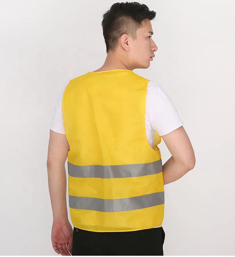 Premium Durable Fabric High Visibility Reflective Safety Vest Waterproof Reflective Clothing with Customizable Logo