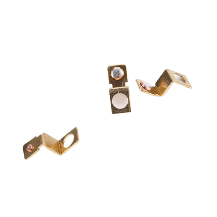 
Custom electrical socket accessories silver contacts copper electrical switch composite contacts rivet components wholesale 
