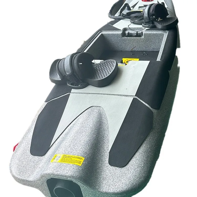 Unisex 48V High-Speed Pedal Surfboard Single-Jet Electric Jet Boat with Carbon Wood Fin New Model Boarding