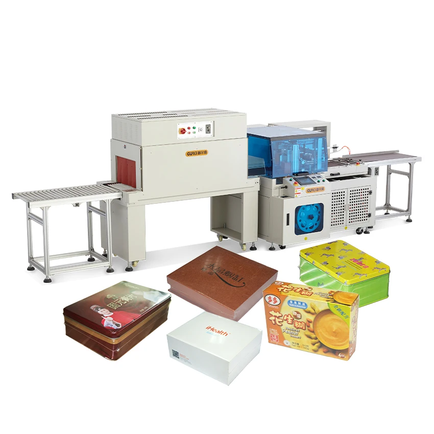 Automatic Heat Shrink Wrapping Machine For Small Perfume Carton Box