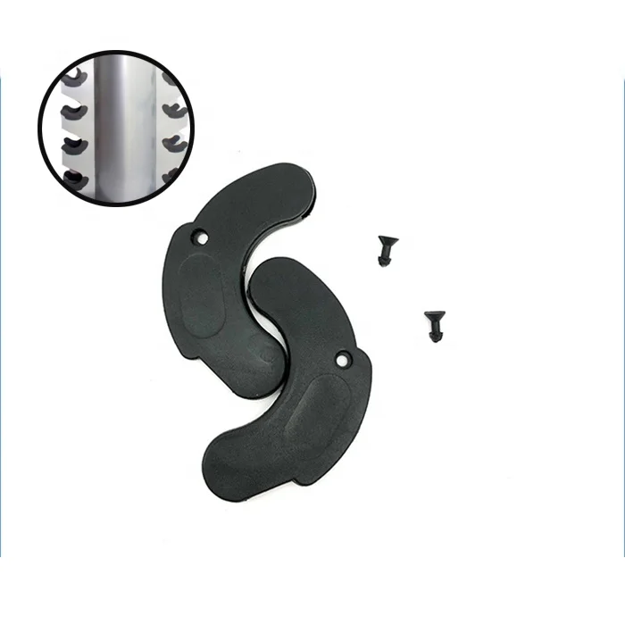 Gym Weight Rack Dumbbell Holder Stand Brackets Saddles Dumbbell Rack Crescent Plastic Pad Protective Gasket Gym Accessories