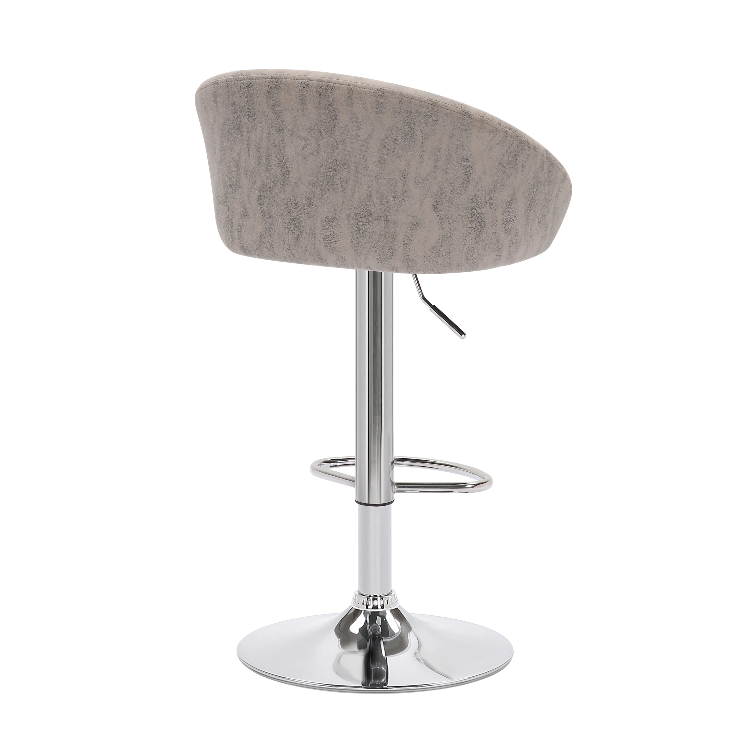 Wholesale PU seat bar chairs with metal legs silla de barbero stool set table rattan italia bertoia kichen luxury