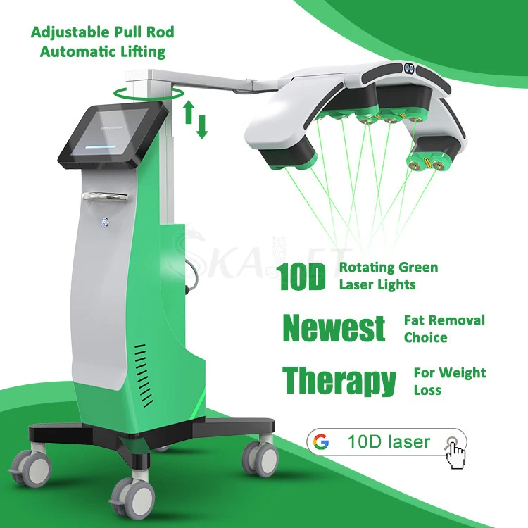 Лазерный лазер Maxlipo зеленого цвета, 532 нм