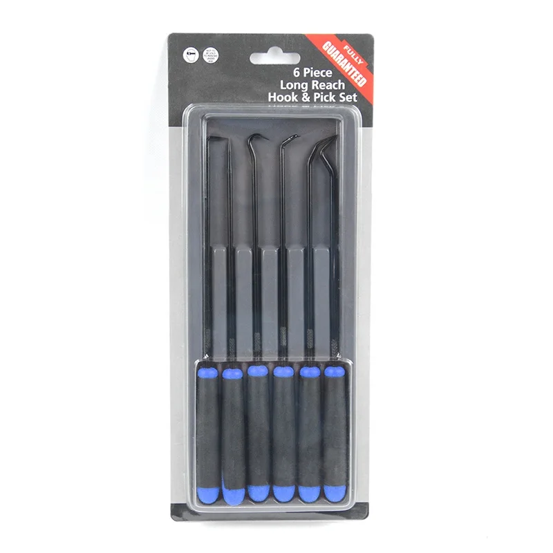 car repair tools XCTOOL Hot sale 6PCS Extra-Long Pick&Hook Set