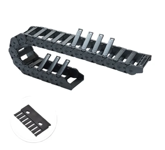 Engineering Metal Tank Chain Tank Cable Carrier Drag Chain For Laser Cutting Machine