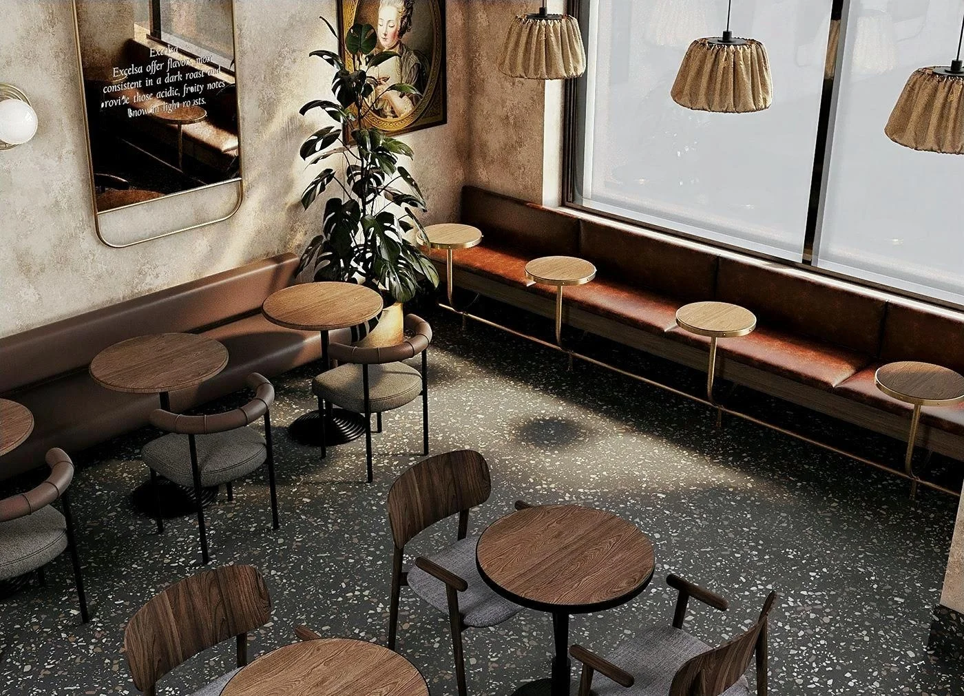 2022 Traditional Coffee Shop Interior Design Industrial Cafe Bar Counter Restaurant Furnitures Pub Bar Furnitures for Sale