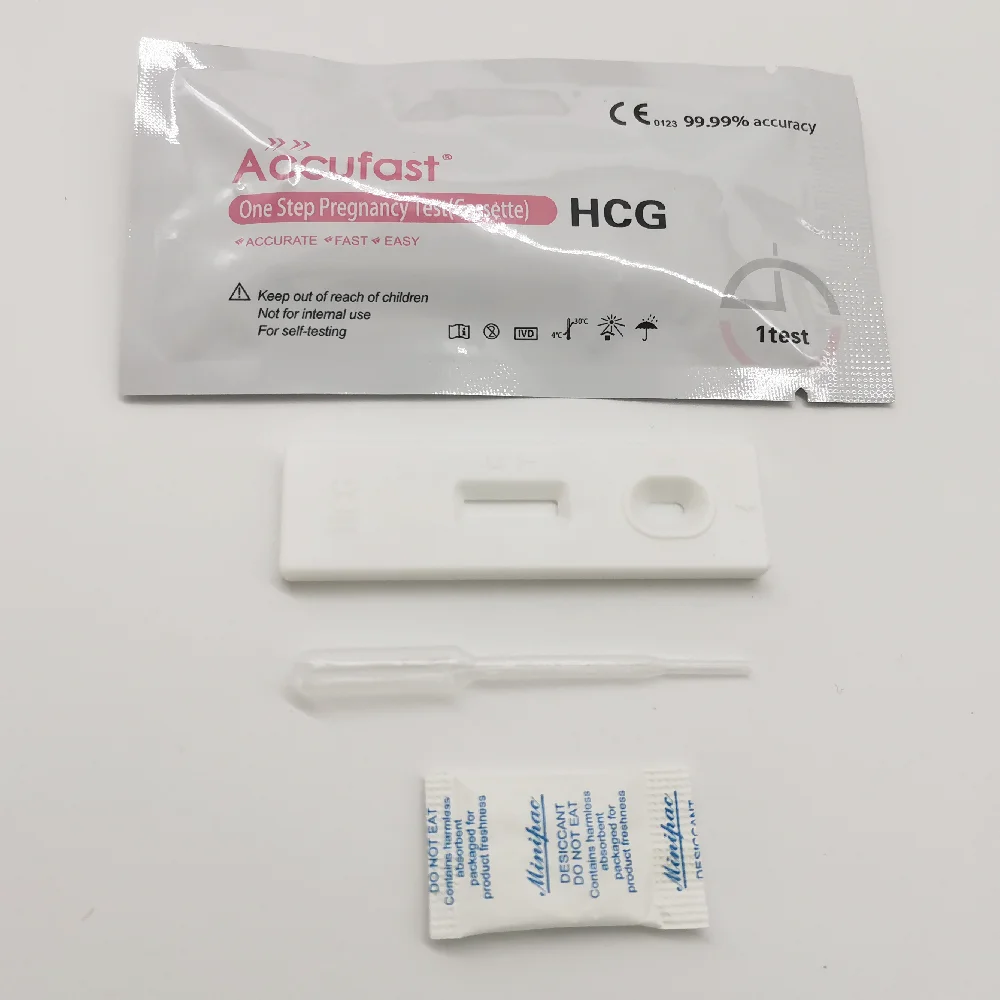 Hubei Meibao Manufacturer Supplier Women Fertility Test Kits HCG Pregnancy LH Ovulation Test Strip Cassette Midstream