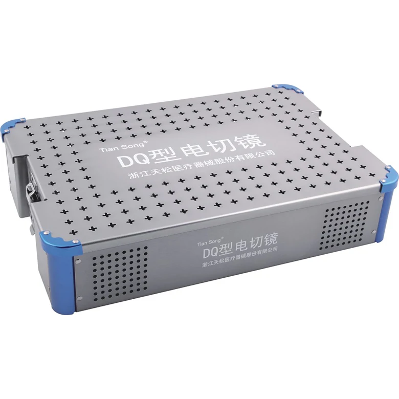 Sterilizing box for DQ resectoscopy set rigid endoscope accessories