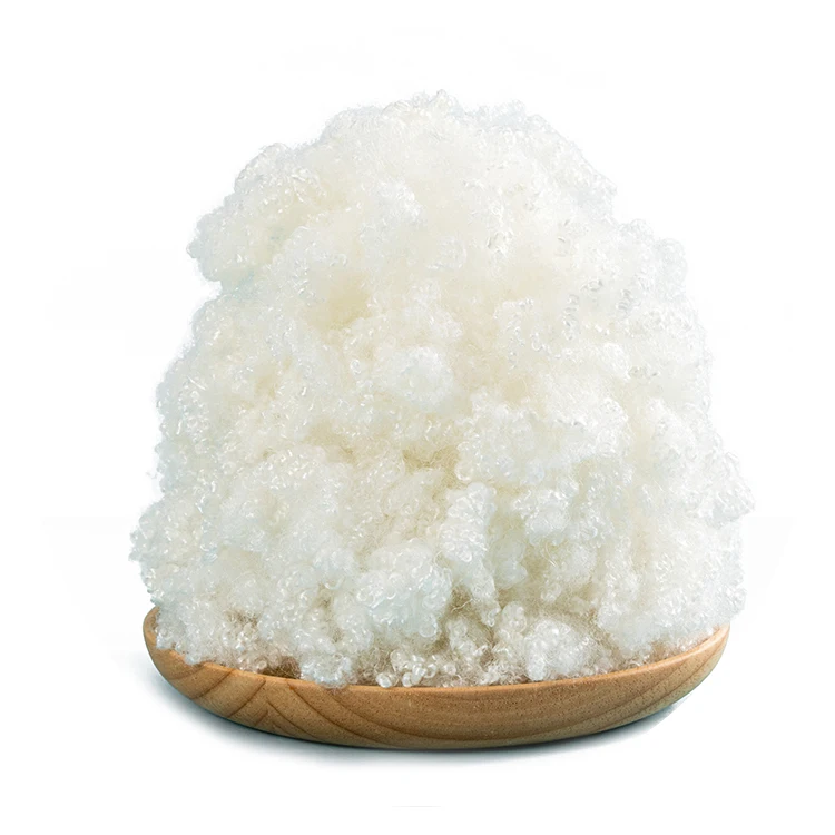 3d 51 мм HCS полый конъюгированный силиконизированный переработанный штапельный полиэфир для наполнения