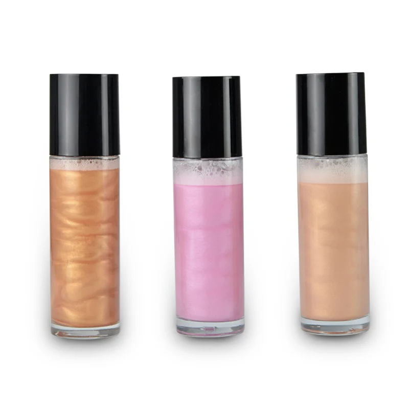 Glow Shimmer Oil Glitter Brighten Waterproof Face Body Liquid Highlighter Spray