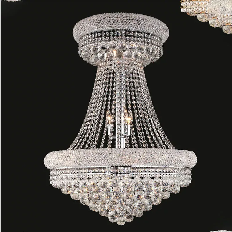 Modern Crystals Chandeliers Palace Style Crystal Chandelier Pendant Lamp Luxury Decor Ceiling Lights Chandelier
