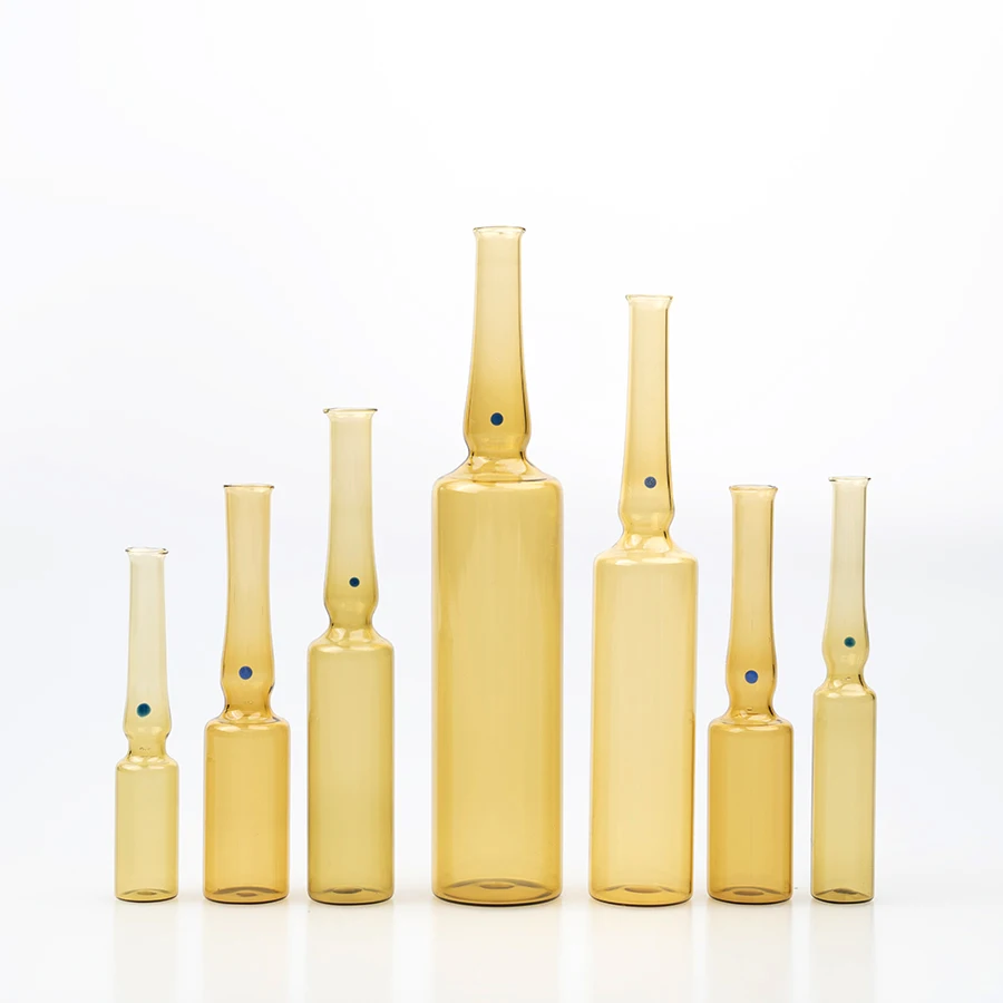 High Quality Glass Ampoule Bottles Durable Ampoule Glass Tubes for Laboratory and Medical Use